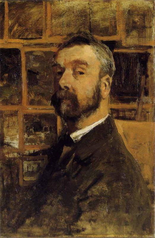 Anton mauve Self portrait Spain oil painting art